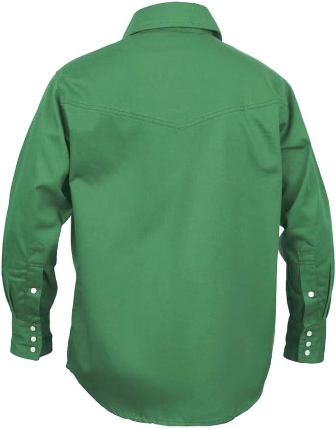 Flame Resistant FR Welding Shirt - 100% C - 9 oz