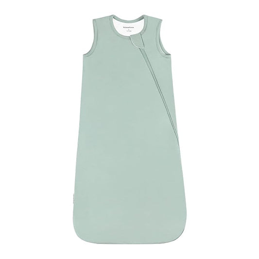 BubblePanda Rayon Made from Bamboo Sleep Sack 6-12 Months 1.0 Tog Soft Toddler Sleeping Sack for Babies 2-Way Zipper Baby Wearable Blanket