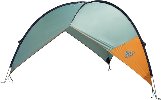 Kelty Sunshade – Pop Up Portable Shade UV Shelter for Beach Trips, Soccer Games, Backyard, Camping, Adjustable Side Wall, Wind Protection, 2024 Model
