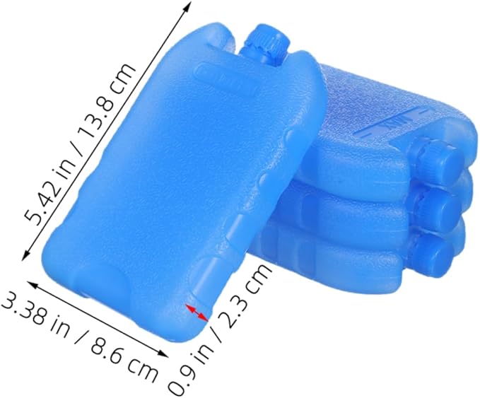 Homoyoyo Temperature Reduction Air Cooler Ice Crystal Box Pack Reusable Cold Packs for Office Home Travel