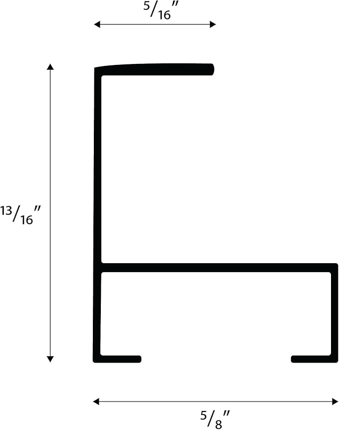 Frame My Mirror Black Metal Framed Mirror, 20" x 24" Mirror for Bathroom, Metal Frame, True Reflections Glass, Black Finish, Stanton Design, Hangs Horizontally or Vertically, Made in USA