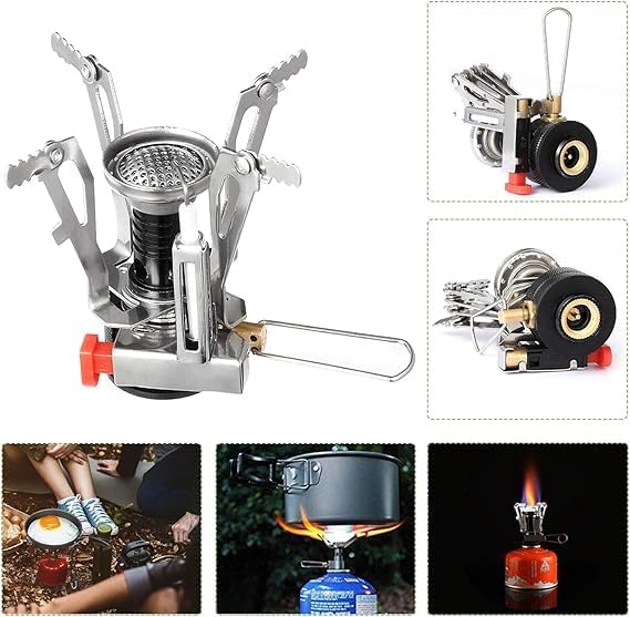 5pcs -20pcs Set TMKOOL Camping Cookware Mess Kit Outdoor Hiking Backpacking Picnic Cooking Bowl Non Stick Pot