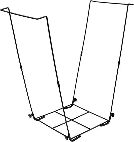 CAMPFIRE Trash Bag Holder Fits 30-45 Gallon Bags, Multi-Use Garbage Bag Holder, Portable to Use Leaf Bag Holder for Yard, Camping, Parties, and Leaf Collector