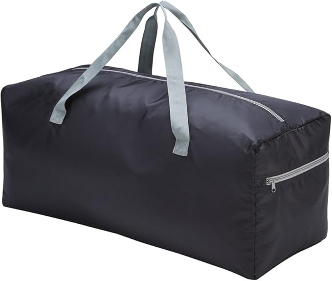 Foldable Duffel Bag 30" / 75L Lightweight with Water Rresistant for Travel-Black