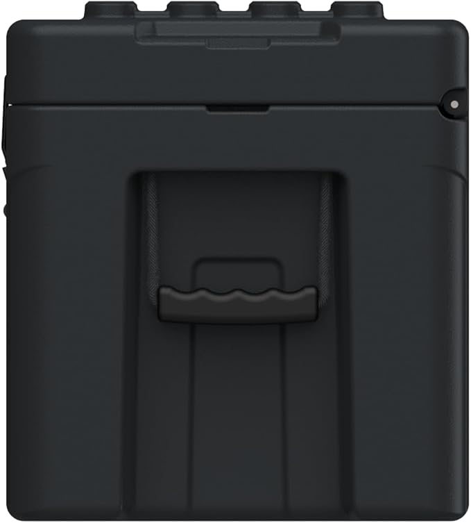 CAMP-ZERO Premium 78L Cargo & Equipment Storage Case with Coated Stainless Steel Latching and Locking System (Black)