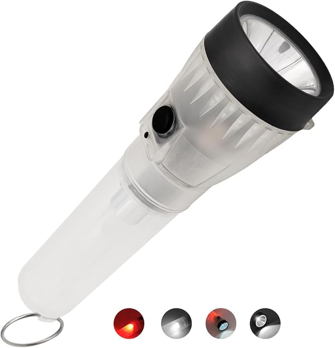 5 in 1 Camp Lamp Emergency Flashlight Outdoor Water Sensor Survival Gear and Supplies Tent Light Camping Essentials for Hurricane,Hiking,Outdoor Walking, Emergency,Storms and Outages Lamp