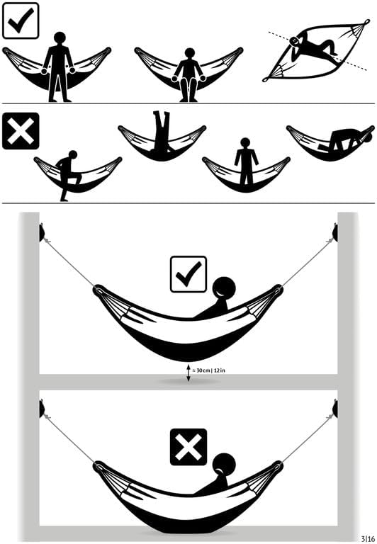 La Siesta® Large Double Brisa Classic Hammock & TreeMount, Trees Beams Posts Suspension Kit, Indoor Outdoor Hammock Swing, Weather Resistant, Wave