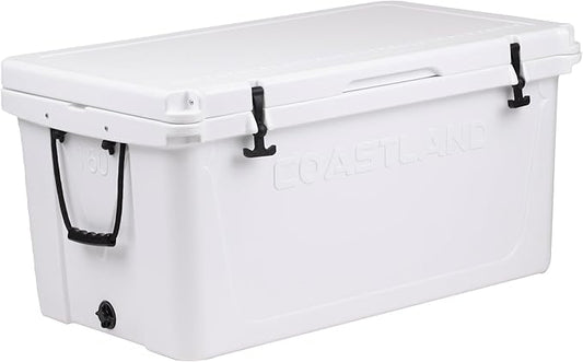 Coastland Delta Series Rotomolded Coolers, Premium Everyday Use Insulated Cooler, Ideal Portable Ice Chest Available in Multiple Capacities & Colors