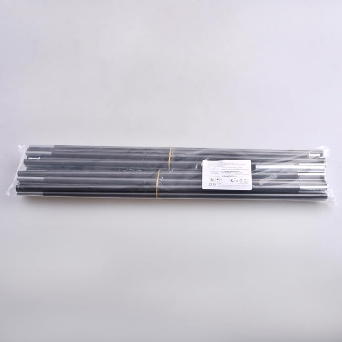 TRIWONDER Tent Pole 2 PCS - Aluminium Rod Tent Pole Replacement Accessories Tent Bar Tent Building Supporting Rod Awning Frames Kit for Hiking Camping