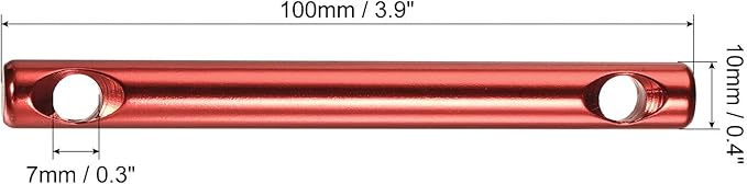 MECCANIXITY Tent Rope Adjusters Aluminum Alloy Tensioners Guyline Cord Fasteners for Outdoor Camping