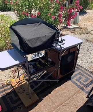 ZBXFCSH Heavy Duty Grill Cover Compatible with 1814 Blackstone 17 Inch Griddle with The Hood, 600D Heavy Duty Cover - Heighten