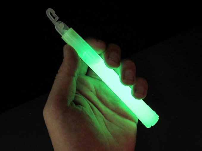 Emergency Glow Sticks - 6 Inch 12 Hour Long Lasting Military Grade Glow Sticks - Bulk Box of 50