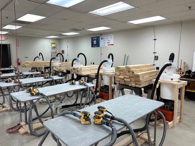 Cen-Tec Systems 95259 10 Ft. Home and Shop Vacuum Hose with Expanded Multi-Brand Power Tool Dust Collection Adapter Set and Full Attachment Kit, Black