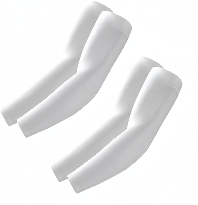 Arm Sleeves, Cooling UV Sun Protection Sports Compression for Men/Women
