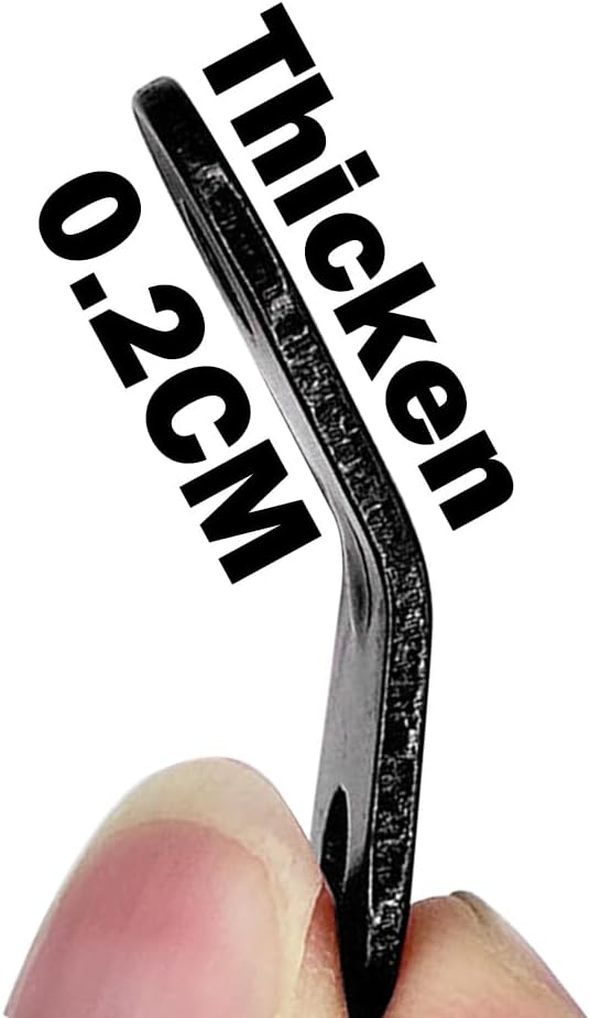 Guyline Tensioner Tent Rope Tensioner - 24Pcs - Alloy Camping Tent Guyline Cord Adjuster Combination Camping Gear (Black, Snails)