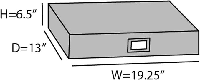Covermates Keepsakes - Serveware Storage - Padded Protection - ID Window - Stain Resistant - Machine Washable - China Storage, Cream