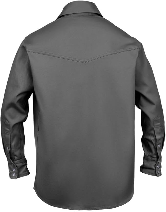 Flame Resistant FR Welding Shirt - 100% C - 9 oz