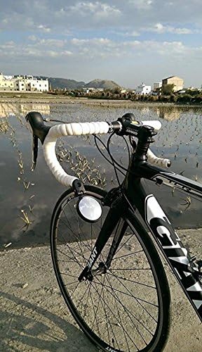 Hafny Bar End Bike Mirror - Stainless Steel Lens, Safe Adjustable Rearview, Cycle, E-bike - HF-MR087 (Black 68 Diameter)