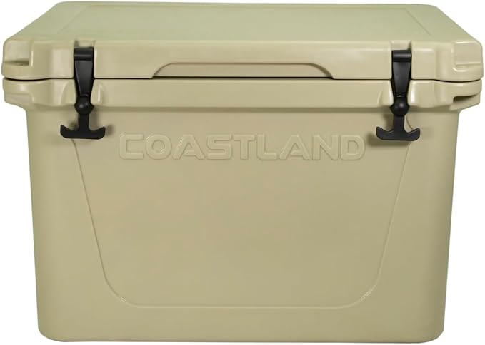 Coastland Delta Series Rotomolded Coolers, Premium Everyday Use Insulated Cooler, Ideal Portable Ice Chest Available in Multiple Capacities & Colors