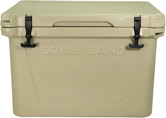 Coastland Delta Series Rotomolded Coolers, Premium Everyday Use Insulated Cooler, Ideal Portable Ice Chest Available in Multiple Capacities & Colors