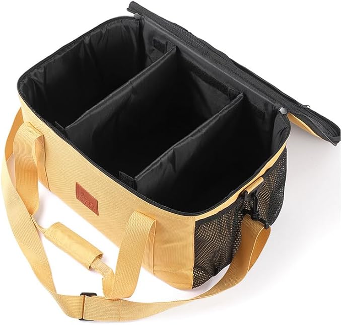 Camping Cookware Storage Bag, Camping Cooking Utensils Organizer, Camping Storage Handbag, Barbecue Tool Storage Bag, Cookware Utensils Kit Travel Hanging Bag Outdoor Equipment Carry Bag