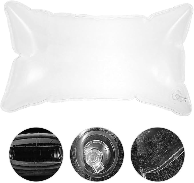 Transparent Pillow Sofa Cushion Clear Cushion Water Resistant Pillow Inset Inflatable Camping Hiking