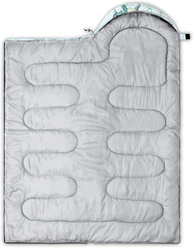 Camping Sleeping Bags Warm & Cool Weather Waterproof Backpacking Sleeping Bag All Seasons Camping, for Adult Kids Boy Girls Camping Gear Equipment, Traveling