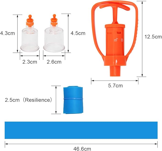 Ahier Venom Extractor, Snake Bite Kit, Camping, Hiking and Backpacking First Aid Supplies, Bite Extractor Kit, Equipped with Cardiopulmonary Resuscitation Mask