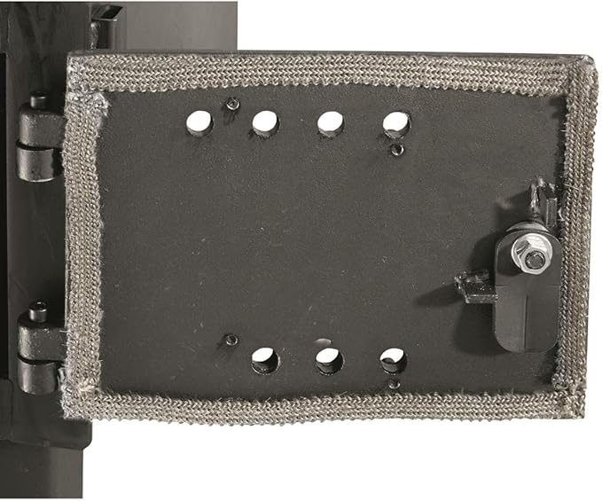 Guide Gear Outdoor Wood Burning Stove; Portable with Chimney Pipe for Cooking and Camping