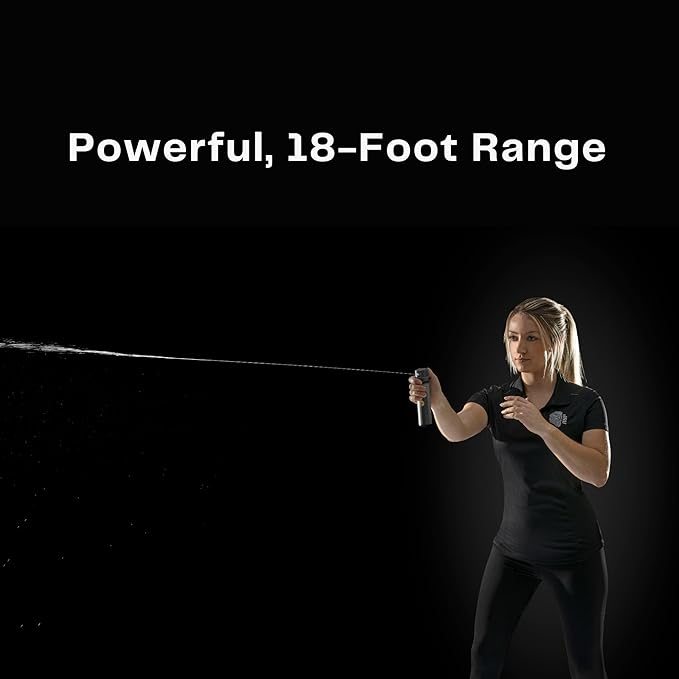 ASP Defender LE Pepper Spray, Self-Defense OC for Law Enforcement Professionals, Professional Grade Personal Defense Equipment, Personal Protection Device, 15-Foot Range