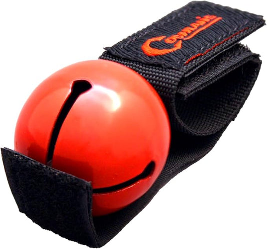 Coghlan's Magnetic Bear Bell with Silencer, Red – Outdoor Safety for Hiking, Camping, and Wildlife Protection – Noise Alert Deterrent for Bears and Other Wildlife