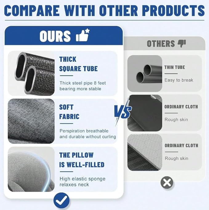 Camping Cot Recliner Portable Folding Bed with Pillow Adjustable Backrest Heavy Duty Frame for Sleeping Travel Office Indoor Outdoor Use (Large(74in))