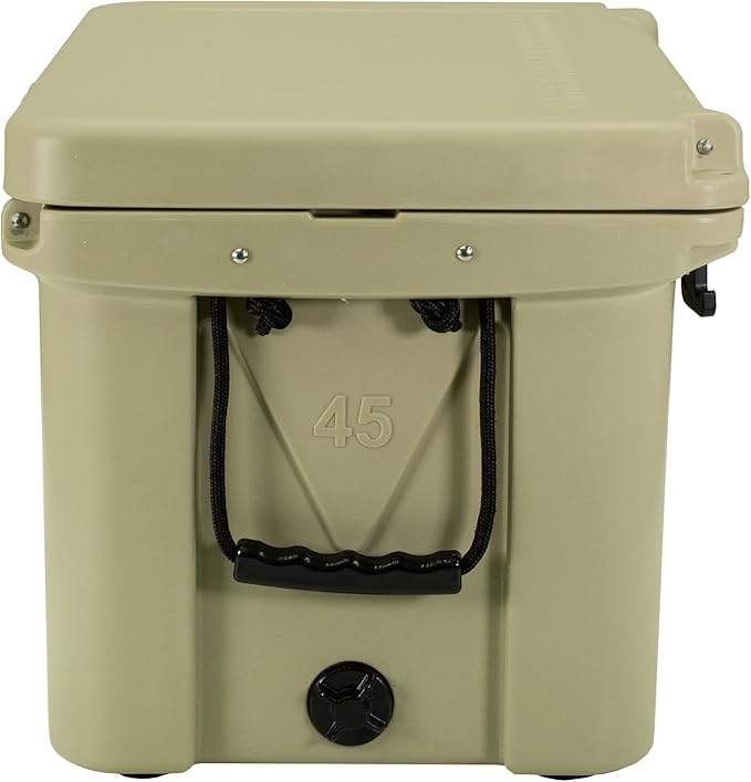 Coastland Delta Series Rotomolded Coolers, Premium Everyday Use Insulated Cooler, Ideal Portable Ice Chest Available in Multiple Capacities & Colors