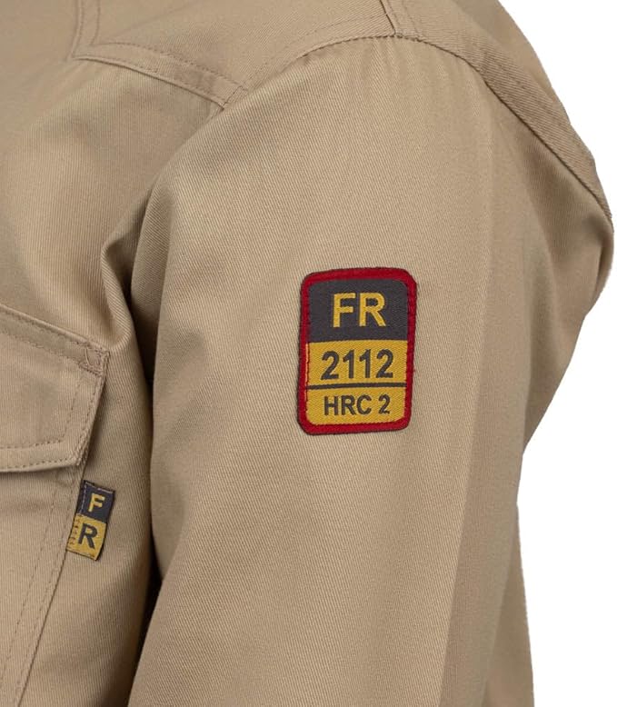Flame Resistant FR Welding Shirt - 100% C - 9 oz