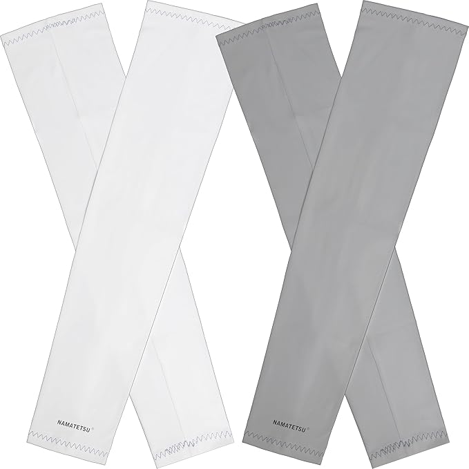 Ice Silk Cooling Sun Protection UPF50 UV-resistance Compression Arm Sleeve Warmer Lightweight