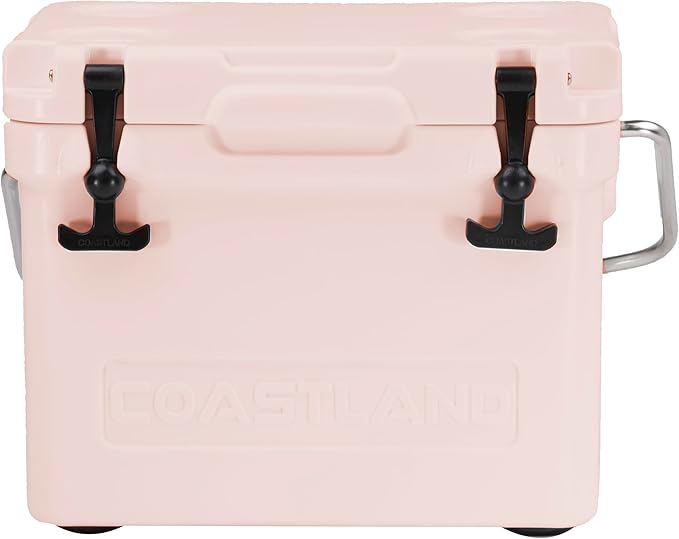 Coastland Bay Series Cooler Premium Everyday Use Insulated Rotomolded Cooler, Small Ice Chest for Tight Spaces, Soccer Games, & Tailgates