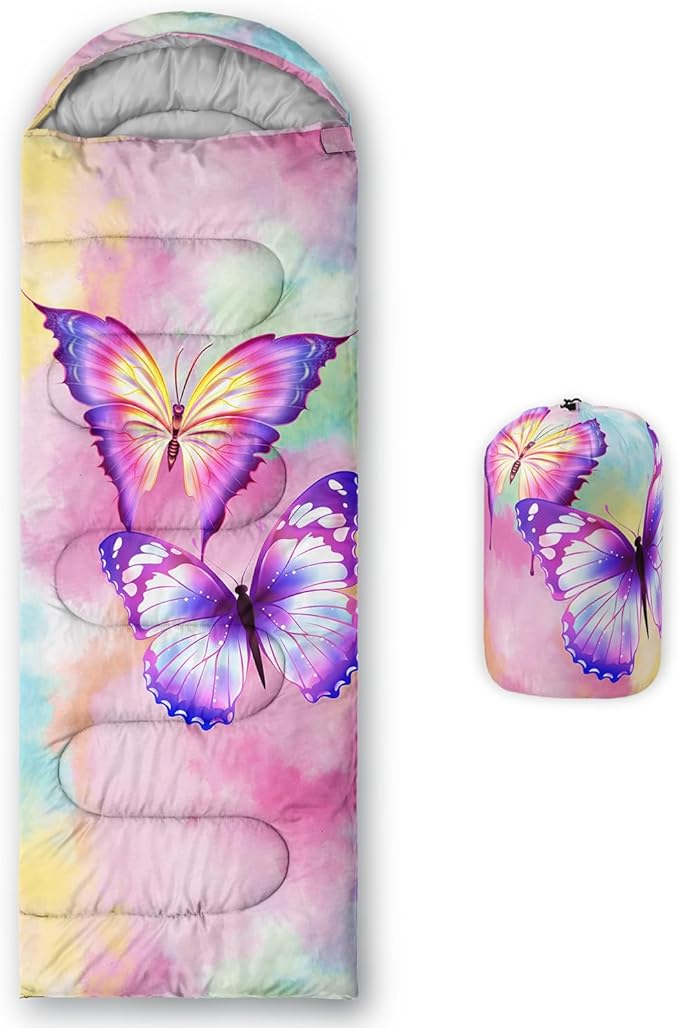 CVHOUSE Camping Sleeping Bags,3 Season Warm & Cool Weather,Lightweight,Waterproof Sleeping Bags for Adults & Kids,Traveling,and Outdoors,Camping Gear Equipment