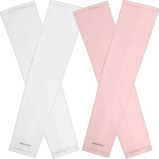 Ice Silk Cooling Sun Protection UPF50 UV-resistance Compression Arm Sleeve Warmer Lightweight