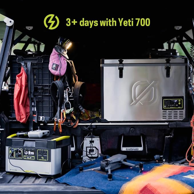 Goal Zero Alta 50, Portable Fridge and Portable Freezer, Energy Efficient, 53L