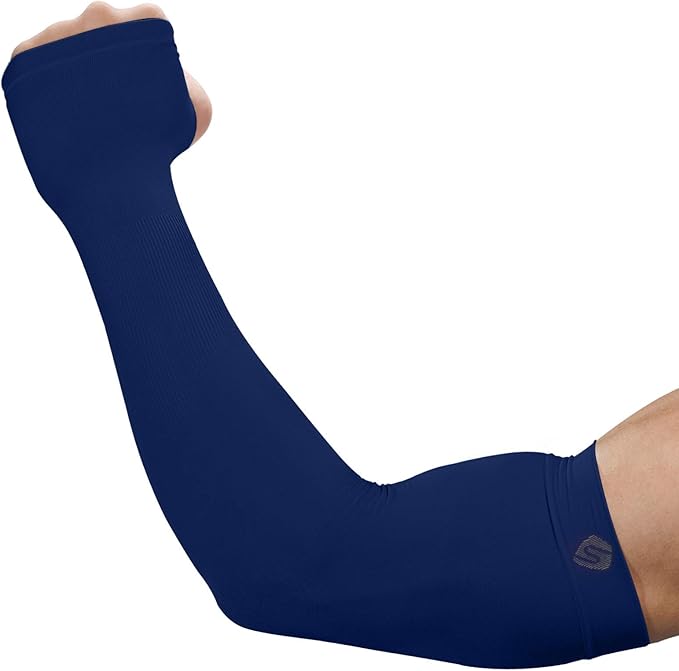 Arm Sleeves for Men Women UV Sun Protection Compression Arm Warmer Tattoo Cover Up, Sports Golf Cooling Sleeves