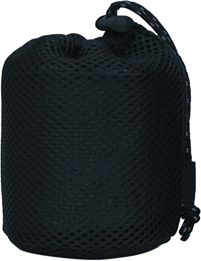 Black Nylon Mesh Bag Travel Stuff Sacks Drawstring Bag Outdoor Pots Storage Bag Camping Tableware Organizers Storage