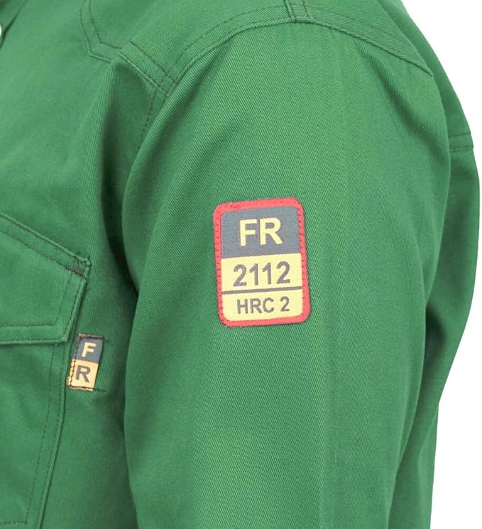 Flame Resistant FR Welding Shirt - 100% C - 9 oz