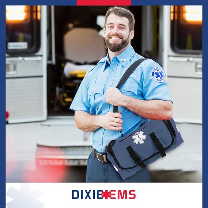 Dixigear First Responder On Call Trauma Bag W/Reflectors - Navy