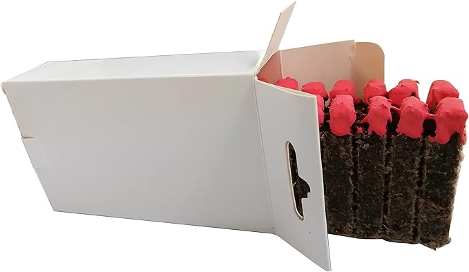 Barbecue Natural Wax Infused Wooden Match Grill Fireplace Waterproof Party Camping Hiking Bushcraft Outdoor + Free Tin Container (1 x 20 Matches)