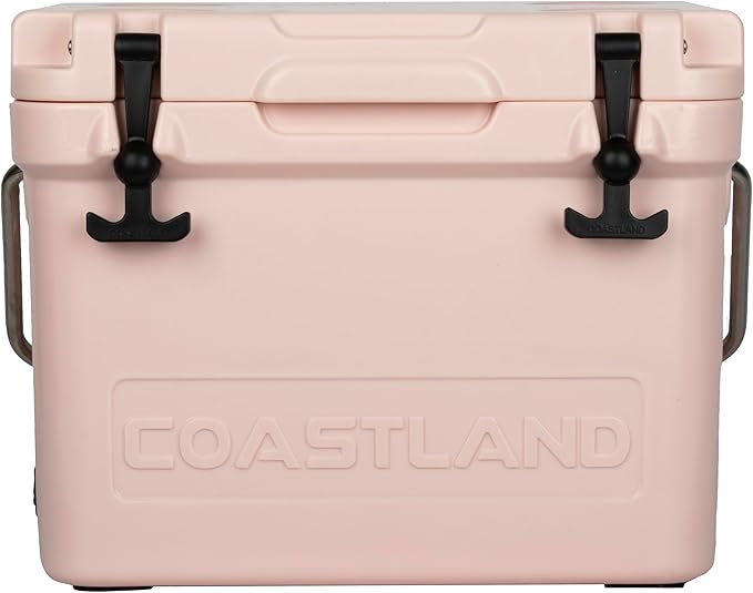 Coastland Bay Series Cooler Premium Everyday Use Insulated Rotomolded Cooler, Small Ice Chest for Tight Spaces, Soccer Games, & Tailgates