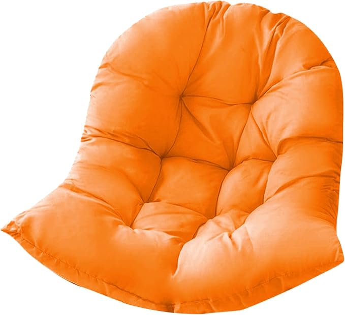 Thickened Hammock Swing Chair Cushion, Hanging Basket Seat Cushion Pillow, Soft Hanging Egg Chair Back Cushions Pads, for Indoor and Outdoor Garden Offices - Thickened Version