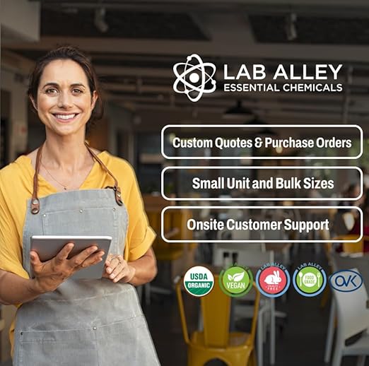 Ethanol 190 Proof (95%) Alcohol, USP/FCC Food Grade, Kosher Certified - 1 Gallon Total (Pack of 4 x 1 Quart Bottles)