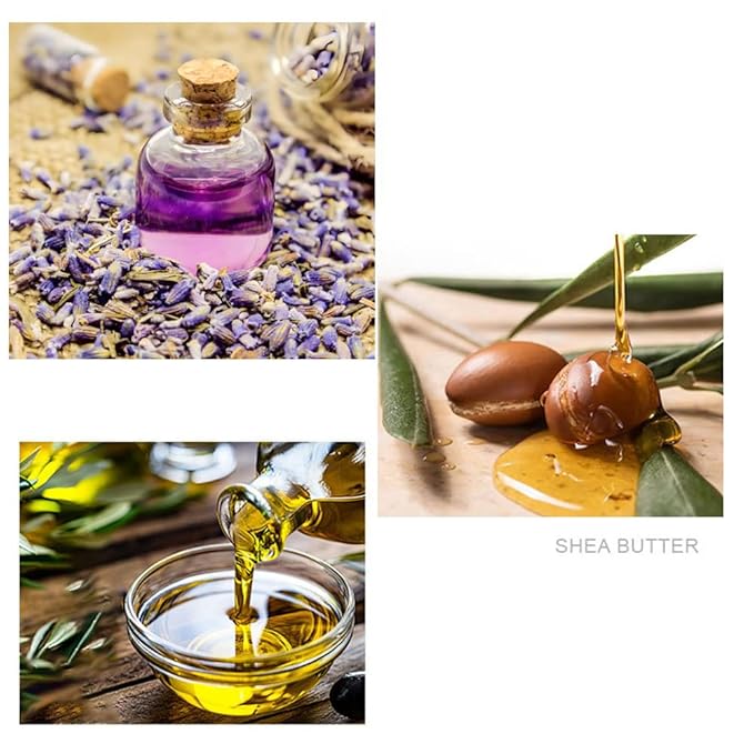 Hemp and Lavender Oils Soap Bar for Face & Body,Moisturizing,Softer Skin,Natural Handmade,Hypoallergenic Beauty Bar Sensitive Skin With Gentle Cleanser,Men and Women,2x120g