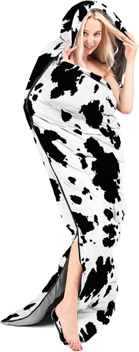 CVHOUSE Camping Sleeping Bags,3 Season Warm & Cool Weather,Lightweight,Waterproof Sleeping Bags for Adults & Kids,Traveling,and Outdoors,Camping Gear Equipment