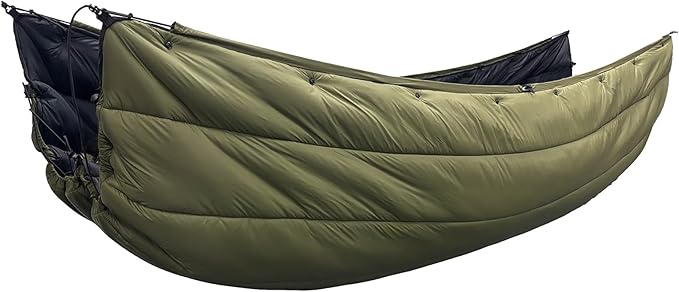 onewind Double Hammock Underquilt Warm Insulation Ultralight 3-4 Season Camping Quilt, Portable for Hiking, Backpacking